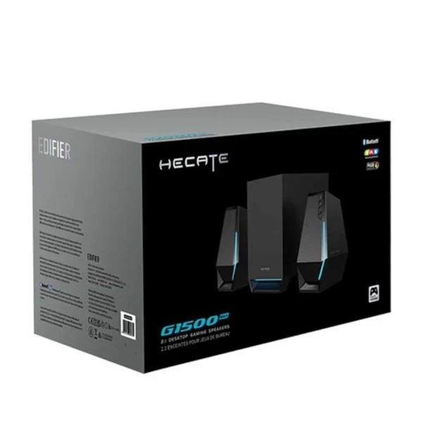 Multimedia 2.1 Desktop Gaming Speaker RGB Light Hitam GM15 Edifier G1500 MAX - Image 4