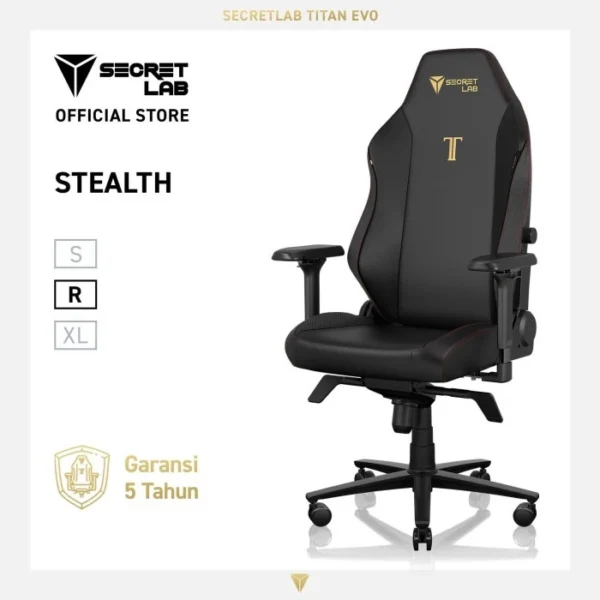 Secretlab TITAN Evo NEO™ Hybrid Leatherett Stealth