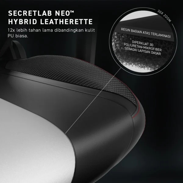 Secretlab TITAN Evo NEO™ Hybrid Leatherett Stealth - Image 6